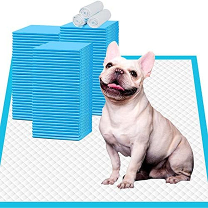IMMCUTE Puppy Pee Pads 22"x23"-150 Count | Dog Pee Training Pads Super Absorbent & Leak-Proof | Disposable Pet Piddle and Potty Pads for Puppies | Dogs | Doggie| Cats | Rabbits by IMMCUTE