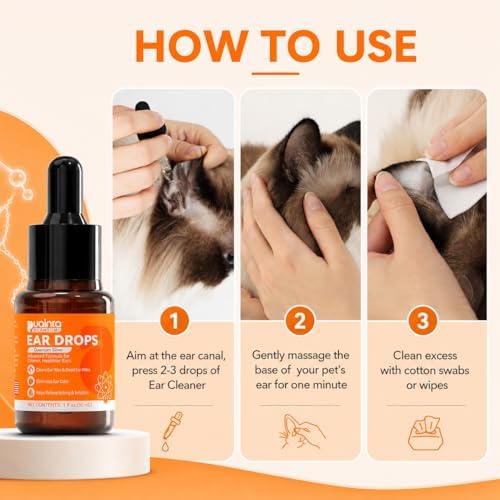 PUAINTA Dog Ear Cleaner Drops for Infection Treatment - Image 6