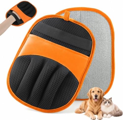 Thickened Pet Hair Removal Glove for Couches, Carpets and Pet Beds by Unknown
