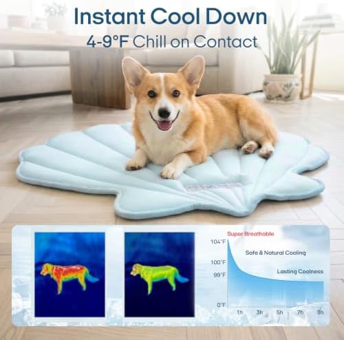 Dog Cooling Mat Washable Pet Cooling Mat, Self Cooling Mat for Dogs Large - Image 2