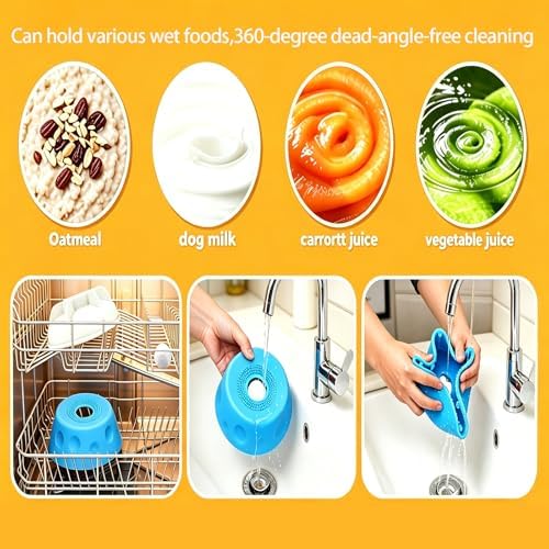 BPA Free Rolling Ball Slow Feeding and Licking Bowl Feeding and Care kit - Image 7