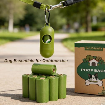 Dog Poop Bags with Dispenser, 150 Count Lavender Scented Poop Bags, Leak Proof and Extra Thick Pet Waste Bags, 13" x 9" Large Thickened leakage, degradable - Image 6