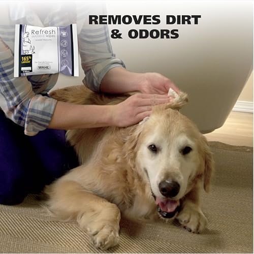 Wahl Refresh Massive Dog Wipes, Lavender Chamomile, 36 ct - Image 2