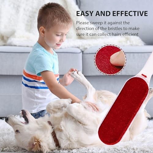 Pet Hair Remover: Reusable Dog Cat Lint Brush for Couch Furniture - 1 Pack - Image 3