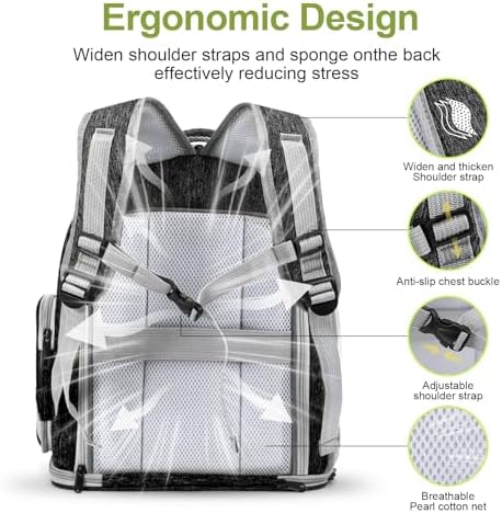 Cawypety Expandable Cat Backpack Large Space Cat Bubble Backpack Carrier - Image 5