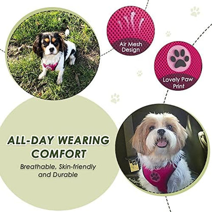 SlowTon Dog Seat Belt Harness for Car, Dog Car Harness & Seatbelt, FU XS - Image 5