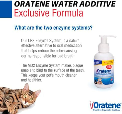 PET King Brands Zymox Oratene Water Additive Enzymatic Brushless Oral Care, 4 Ounces - Image 6