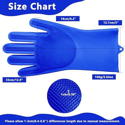 Pet Grooming Gloves—Dog Washing Gloves with High-Density Teeth - Image 2