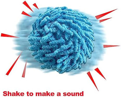 9Pcs Fuzzy Cat Ball Toys - Safe Pom Pom Balls for Indoor Cats, Kitten Chasing Toys with Bell (Multicolor) - Image 5