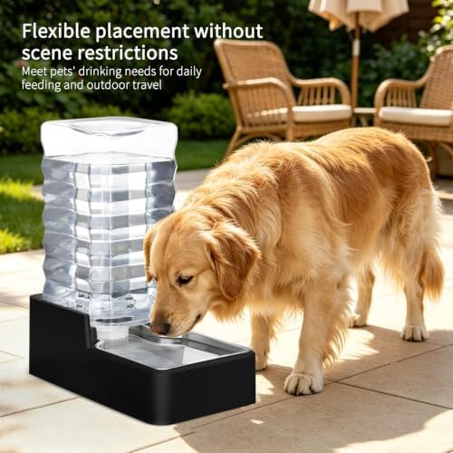 RIZZARI 10L Automatic Dog Water Dispenser for Dog: No Filter - Image 6