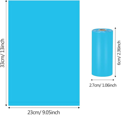 Dog Poop Bag 1140 Counts 57 Rolls, Unscented Doggy Poop Bags, Leak-Proof Dog Bags for Poop, Extra Thick Strong Dog Waste Bags with Dispenser - Blue (13 x 9 Inches)
