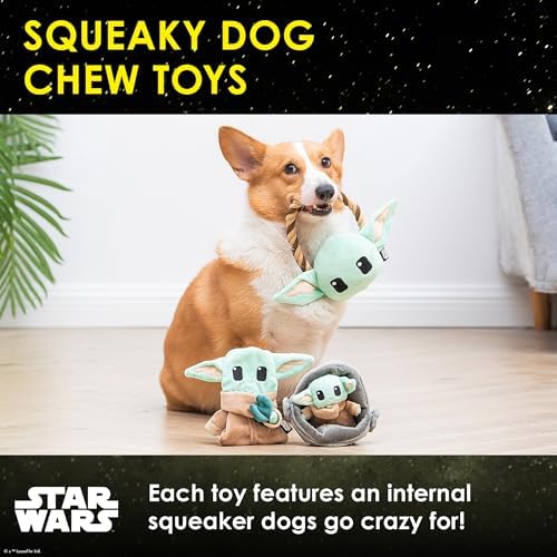 STAR WARS for Pets The Child Inch Cradle Dog Toy Multipack, 3 Pc - Image 4