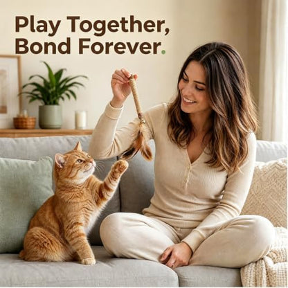 Natural Silvervine Sticks Cat Toys, 11 Pack Natural Catnip Chew Toys - Image 6