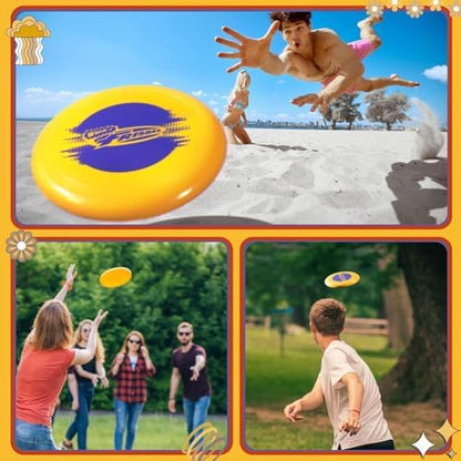 Wham-O Frisbee Cool Flyer Flying Disc, 9.95 Inch Sports Disc Lightweight Durable for Outdoor Beach Park Backyard Game - 130g - Image 7