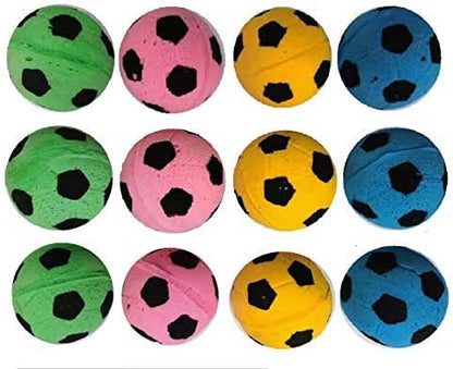 Foam Soccer Balls Cat Toys (Balls Cat Toys (12pcs))