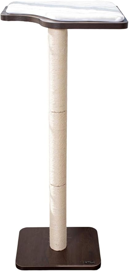 PetFusion Ultimate Cat Window Climbing Perch 45” Tall (Tree Sisal Scratching Posts, Modern Design Simply Suctions to Window. (EASY TO ASSEMBLE)