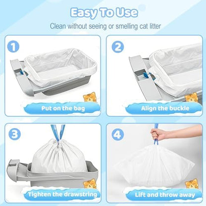 Lliner Replacement Compatible with Pet Pivot Autoscooper Litter Box - Image 5