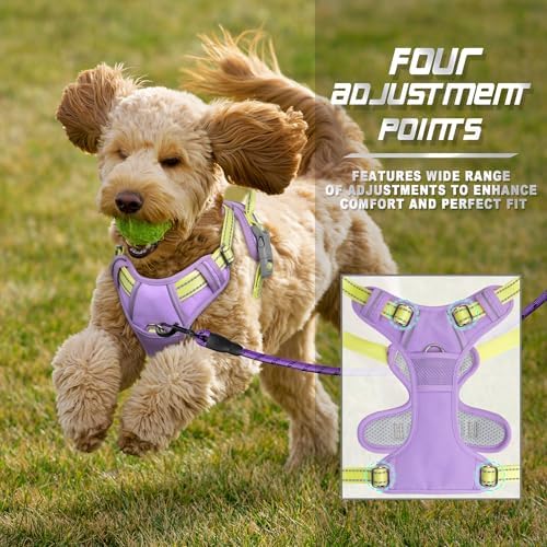 BARKBAY Dog Harness No Pull for Small Sized Dog Front Back Clips,Dog Vest - Image 6