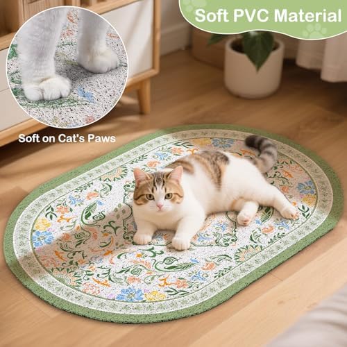 Bienbee Cat Litter Mat, 40" x 30" Dense Trapping Mesh for Litter Boxes - Image 5