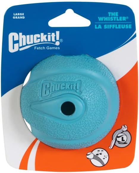 Chuckit! Ultra Ball and The Whistler Ball Dog Toys, Large (3.0 and 3.0 Inch Diameter) for Dogs 60-100 lbs - Image 5