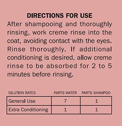 Davis Manufacturing Hypoallergenic Pet Crème Rinse, 12 oz, White (HCR12) - Image 5