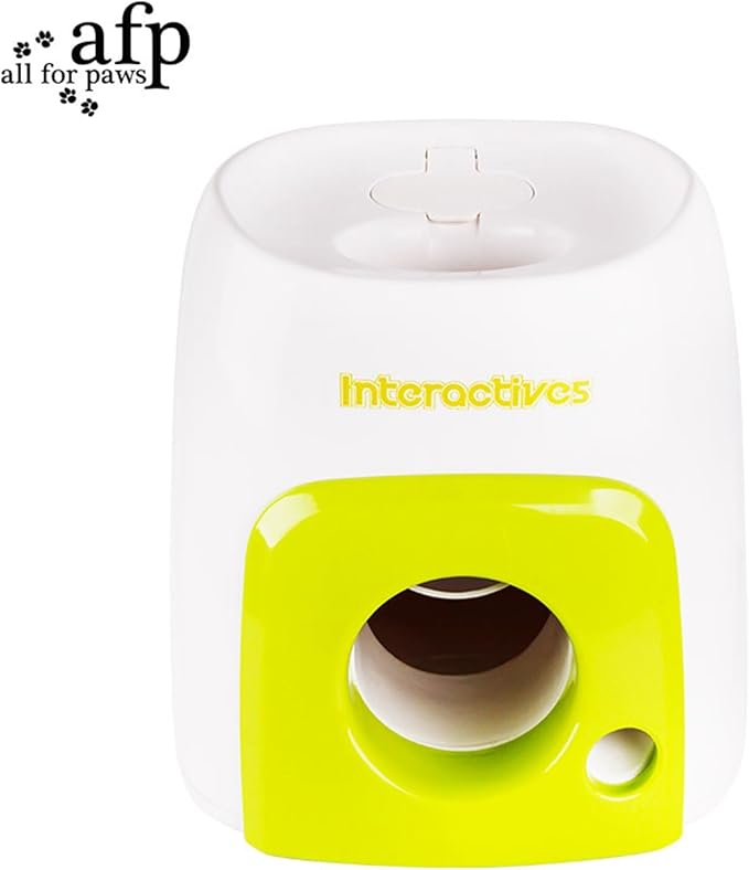 Tyenaza Dog Ball Rolling Machine, Interactive Tennis Ball Rolling Machine Interactive Dog Toys Dog Ball, for Indoor Outdoor