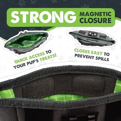 Mighty Paw Dog Treat Pouch, Magnetic No-Spill Clasp, Training Bag - Image 2
