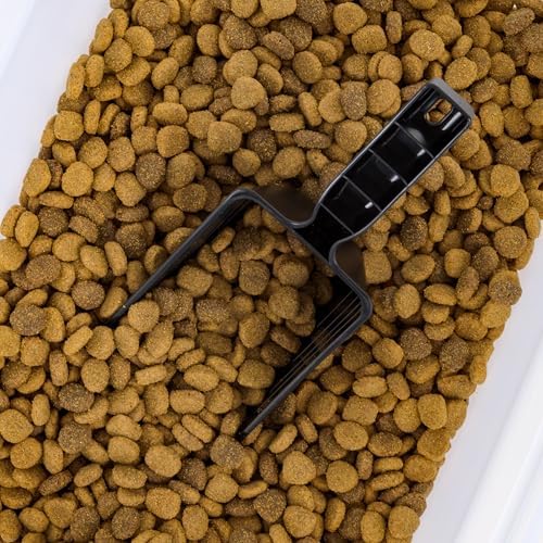 IRIS USA Dog Food Storage Container, Up to 40 lbs, Dark Gray, Made in USA - Image 7