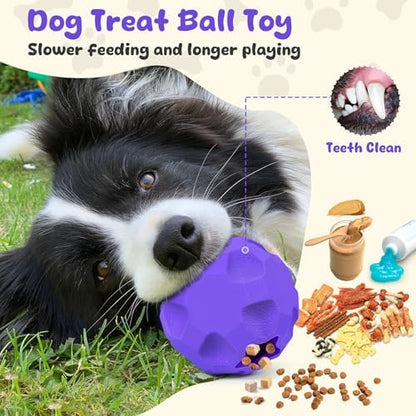 Interactive Dog Puzzle Toys for Boredom, Dog Treat Balls for Large Dogs - Image 4
