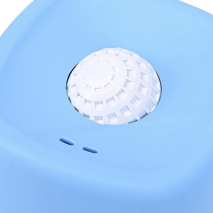 Yosoo Slow Feeder Dog Bowls, Dog Lick Bowl with Slip Resistant Material, Bright Colors, Dishwasher Safe, 6.10x6.10x2.36in, for Yogurt & Purees (Blue)