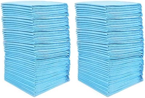 (100 Pads) CalPalmy Ultra Absorbency Pet Toilet Training Pads 18" x 13" Moisture Locking Technology Turns Liquid into Gel - Perfect for Rabbits and Guinea Pigs by CalPalmy