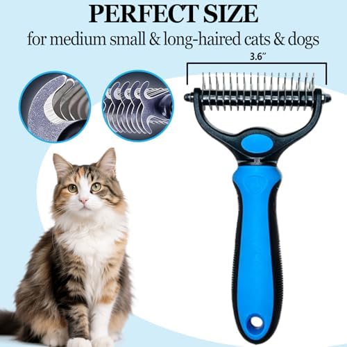 Pet Dematting Comb for Dogs and Cats Pet Pro Grooming Tool - Image 4