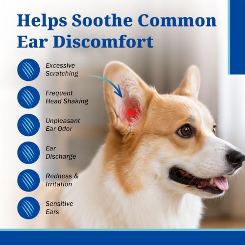 Yeast Infection Treatment for Dogs, Otitis Externa Ear Drops for Dogs, Supports Yeast Ear Infection Care & Ear Wellness, Supports Ear Comfort, Itching, Redness & Discomfort, 1.01 fl oz (30 mL) - Image 4