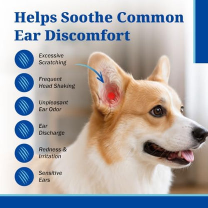 Yeast Infection Treatment for Dogs, Otitis Externa Ear Drops for Dogs, Supports Yeast Ear Infection Care & Ear Wellness, Supports Ear Comfort, Itching, Redness & Discomfort, 1.01 fl oz (30 mL) - Image 4
