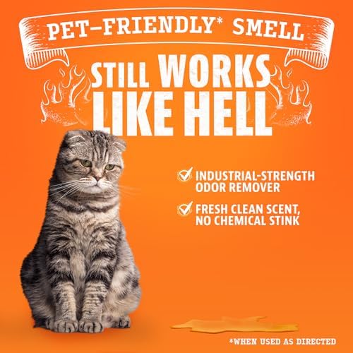 Angry Orange Pet Odor Eliminator Concentrate for Cat Urine and Smells - Fresh Scent - 8 oz (Makes 128 oz of Cleaner) - Image 5