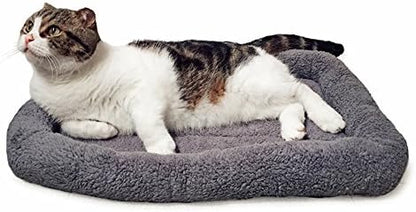 Cat Bed Washable Indoor Cat Cushion Bed, Soft and Cozy Plush Pet Bed-M by BillionChains
