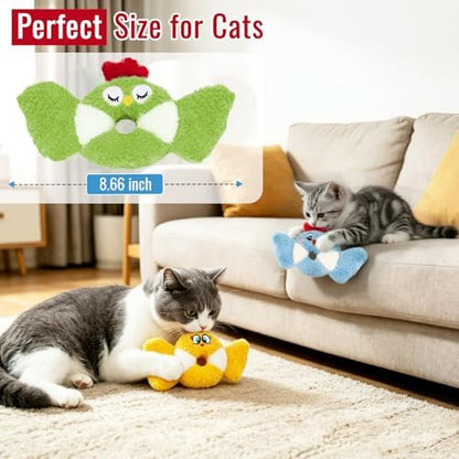 Retro Shaw Cat Toys Birds Catnip Chew Toys for Indoor Cats Kittens 3 Pack - Image 6