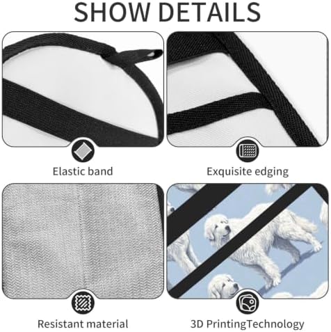 Great Pyrenees Dog Mountain Blue Pet Hair Removal Glove For Cats Dogs - Image 5