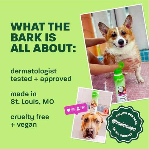 TropiClean Berry & Coconut Waterless Cat Shampoo | Deep Cleansing Dry Shampoo for Cats | Natural Cat Shampoo Derived from Natural Ingredients | Made in the USA | 7.4 oz. - Image 5