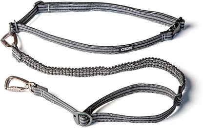 Stunt Puppy Go Dog Glo Runner Hands-Free Leash, Black