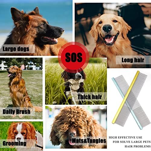10inches Large Dog Combs for Grooming Shedding Tangles Mats. - Image 6