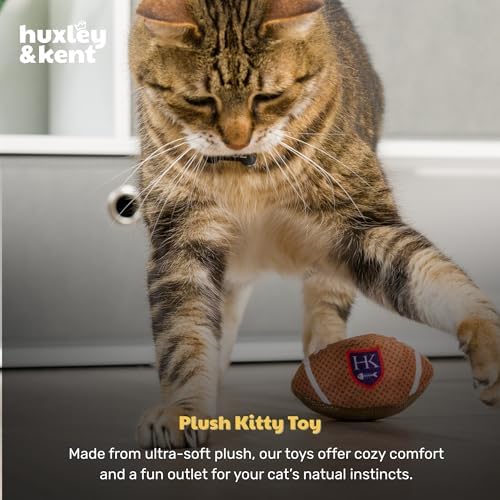 Huxley & Kent Power Plush Squeaky Dog Toy, HK Football - Image 6