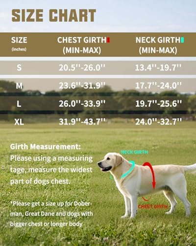AUROTH Dog Harness for Large Dogs No Pull Tactical Harness and Leash Set - Image 6