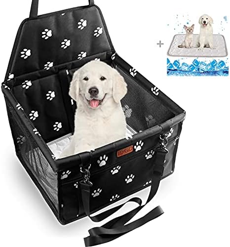 BYGD Pet Travel Dog Car Seat with Cushion Suitable for Small & Medium Pets by BYGDOfficialStore