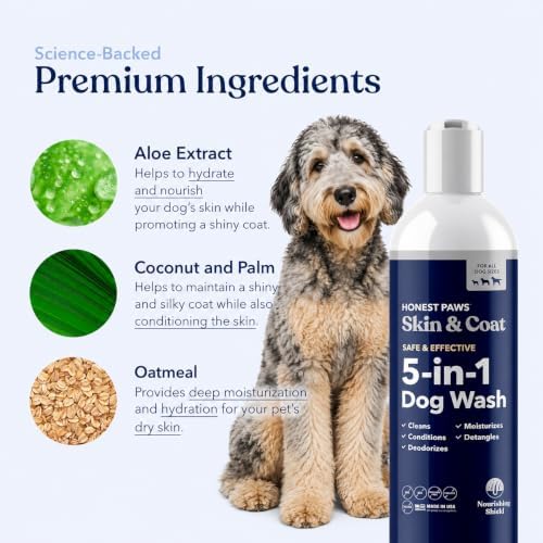 Dog Shampoo and Conditioner, Itchy Skin Relief, Sensitive Skin, Smelly Dogs - Image 4