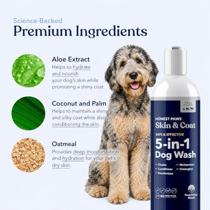 Dog Shampoo and Conditioner, Itchy Skin Relief, Sensitive Skin, Smelly Dogs - Image 4