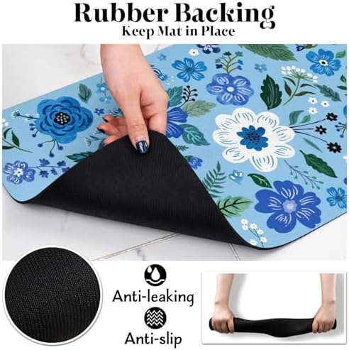 Dog Food Mats for Floors, Absorbent Dog Bowl Mat for Food and Water Dispenser Mat, Quick Dry Cat Food Mat Pet Supplies - Image 6