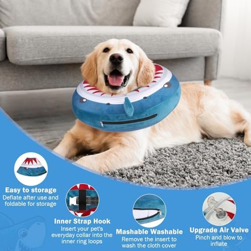 SCENEREAL Dog Cone Alternative After Surgery for Large Medium Small Dogs - Image 6