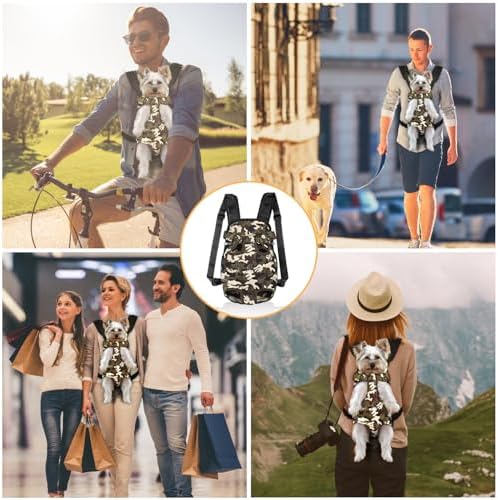 YUDODO Pet Dog Carrier Backpack Adjustable Front Carrier for Small Dog Cat - Image 5