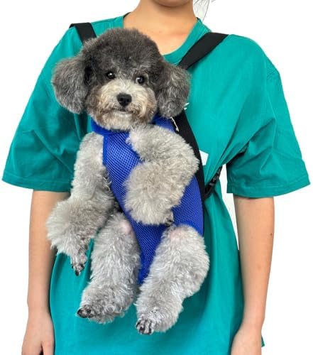 Dog Carrier Backpack, Breathable Mesh Chest Carrier for Small Dogs - Image 2